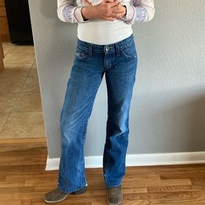 Woman cruel girl Jayley jeans